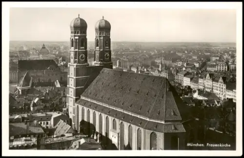 Ansichtskarte München Frauenkirche 1936