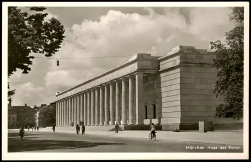 Ansichtskarte München Haus der Deutschen Kunst 1937