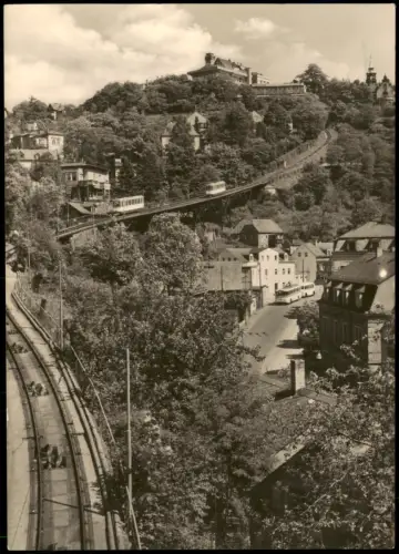 Ansichtskarte Weißer Hirsch-Dresden Blick zum Luisenhof Fotokarte 1967
