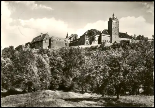 Ansichtskarte Allstedt Schloß - Fotokarte 1983