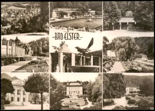 Ansichtskarte Bad Elster Mehrbild Kurhaus Badehaus Wandelhalle 1978