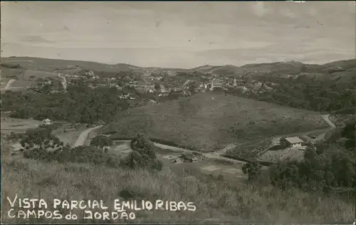 Postcard Campos do Jordão Vista parcial Emilio Ribas 1936 Privatfoto