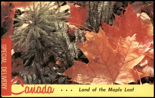 Postcard Kanada  Land of the Maple Leaf Kanada Canada 1968  By Air Mail