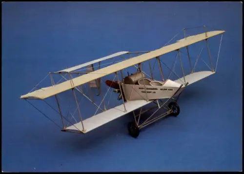 Erste Luftpostbeförderung mit Doppeldecker Gelber Hund 1912 2003