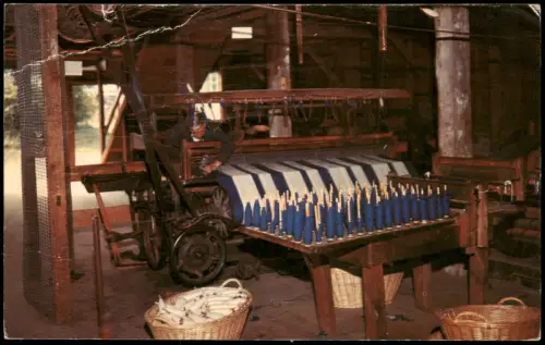 Kanada (allgemein) ASSELSTINE FACTORY Woollen Mill TrAPER CANADA VILLAGE 1969