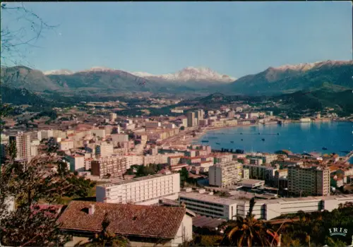 CPA Ajaccio Vue générale sur le golfe 1971