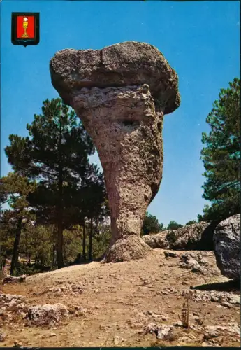Postale Cuenca Ciudad Encantada - Tolmo alto 1971