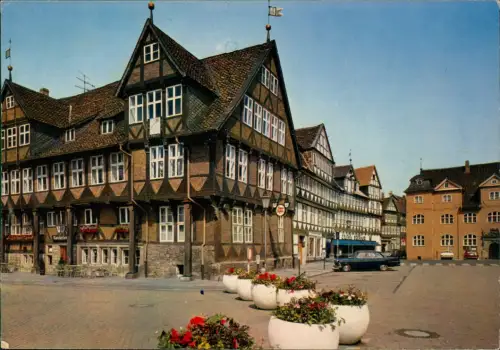 Ansichtskarte Wolfenbüttel Partie am Stadtmarkt 1975