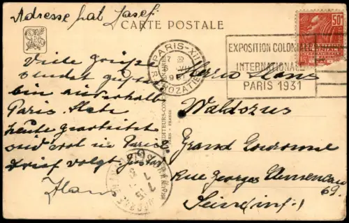 CPA Paris Exposition Coloniale Internationale Angkor Vat 1931