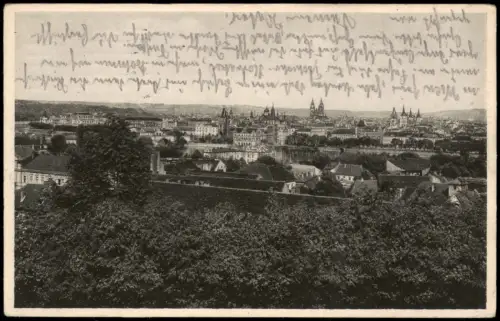 Postcard Prag Praha Stare mesto 1926