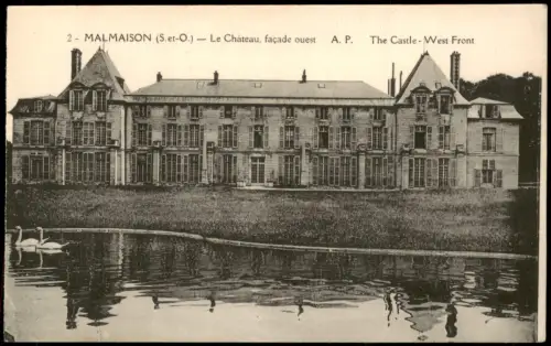 CPA La Malmaison MALMAISON (S.et-O.) Château, Castle Schloss 1910