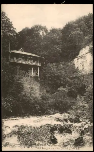 CPA .Frankreich Frankreich Gorges du Fier (H.-S.) 1910