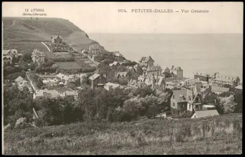 CPA Saint-Martin-aux-Buneaux PETITES-DALLES Vue Générale 1910