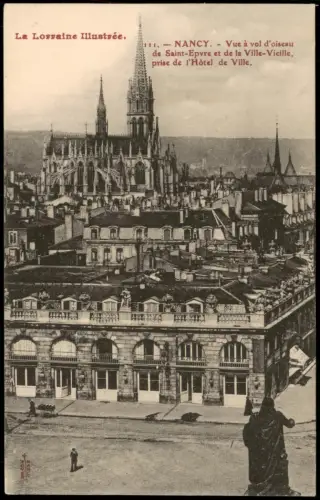 CPA Nancy Blick über die Stadt - Platz 1912