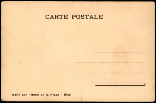 CPA Nizza Nice Promenade des Anglais. 1928