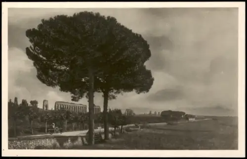 Cartolina Rom Roma Acquedotto di Claudio sulla viaAppia Nuova 1932