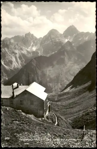 Ansichtskarte Gschnitz Tirol Innsbruckerhütte 1964