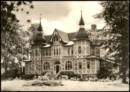 Ansichtskarte Bad Sulza Inhalatorium 1969