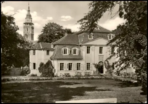 Ansichtskarte Bad Langensalza Kulturhaus des Schwefelbades 1970