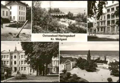 Heringsdorf Usedom Üromenade FDGB-Erholungsheim Camara M'Balia - Einheit g1986