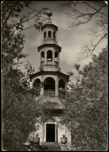Ansichtskarte Potsdam Sanssouci, Drachenhaus - Fotokarte 1956