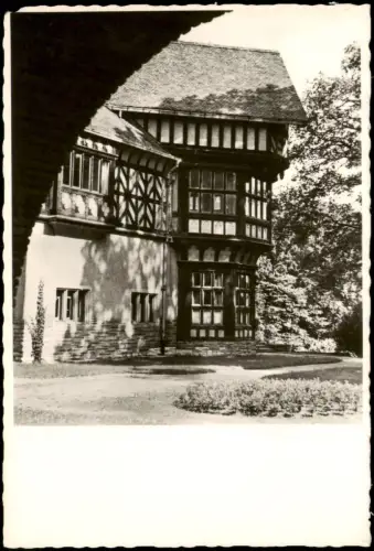 Ansichtskarte Potsdam Schloss Cecilienhof Erker 1960