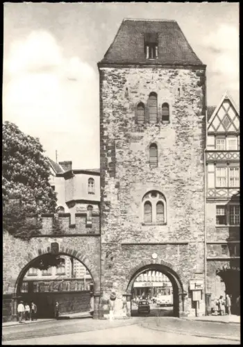Ansichtskarte Eisenach Nicolaitor Auto Bus - Fotokarte 1979