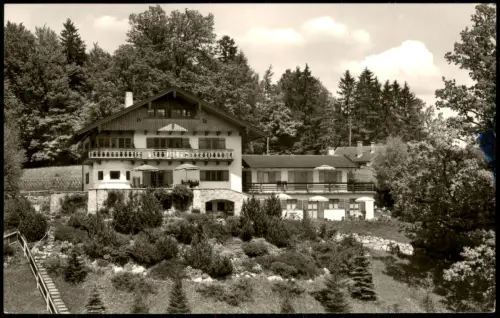 Ansichtskarte Bad Wiessee Gästehaus Schmid 1965