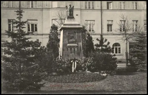 Ansichtskarte Radeberg Bismarckdenkmal 1913