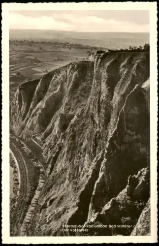 Bad Münster am Stein Ebernburg Der Rotenfels, Bahnstrecke 1937