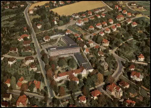 Ansichtskarte Bad Pyrmont Luftbild Sanatorium Friedrichshöhe 1964