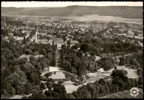 Ansichtskarte Bad Pyrmont Luftbild 1964