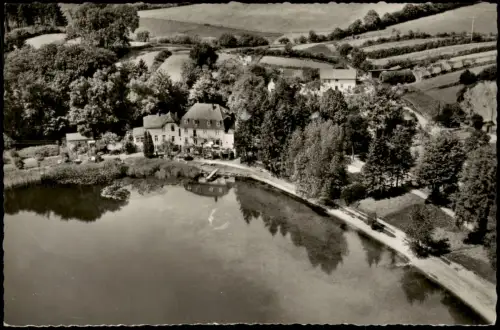 Ansichtskarte Sielbeck-Eutin Luftbild Hotel und Pension HAUS ERHOLUNG 1964