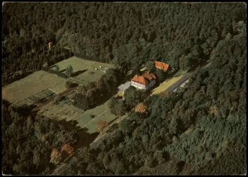 Sprötze-Buchholz in der Nordheide Luftbild Waldheim Lohbergen 1964