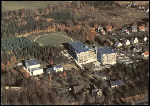 Ansichtskarte Oelixdorf Ölixdorf Kr. Steinburg Luftbild Luftaufnahme 1973