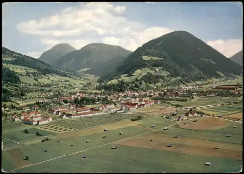 Ansichtskarte Liezen Luftbild Luftaufnahme - Steiermark 1968