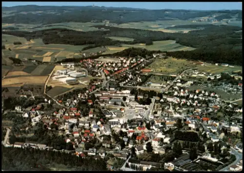 Ansichtskarte Gladenbach Luftbild Luftaufnahme 1984