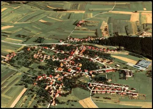 Ansichtskarte Oberndorf (Neckar) Luftbild Gemeindehalle Boll 1979