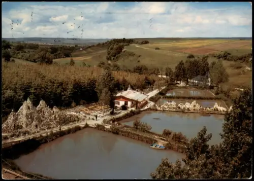 Ansichtskarte Engstlatt-Balingen Blick aud Alpen- und Seerosengarten 1979