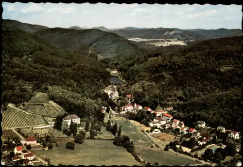 Ansichtskarte Bergzabern Luftbild Luftaufnahme 1970