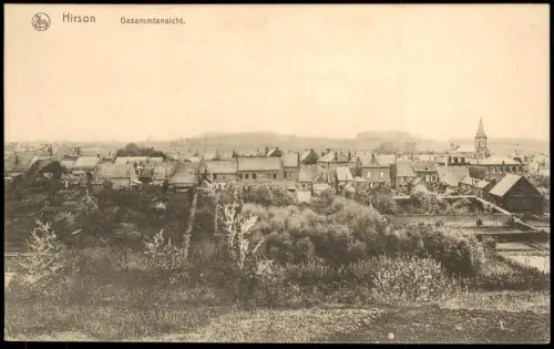 CPA Hirson (Aisne) Panorama-Ansicht Gesamtansicht 1916