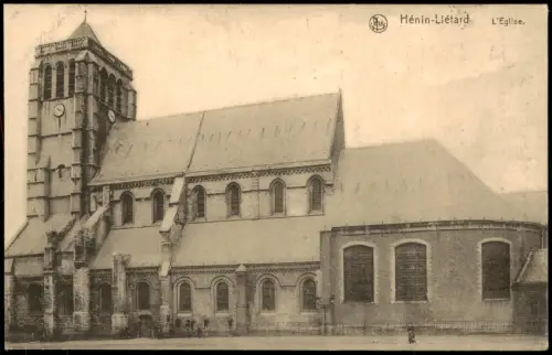 Hénin Liétard-Hénin-Beaumont L'Eglise Partie an der Kirche 1910