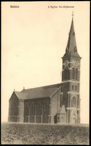 CPA Halluin Kirche Eglise St-Alphonse 1910