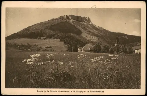 Frankreich Route de la Grande Chartreuse Le Sappey et le Chamechaude 1920
