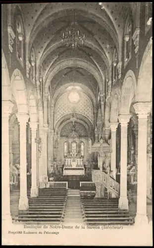 .Frankreich Basilique de Notre-Dame de la Salette (Inférieur) Pelerinage 1910