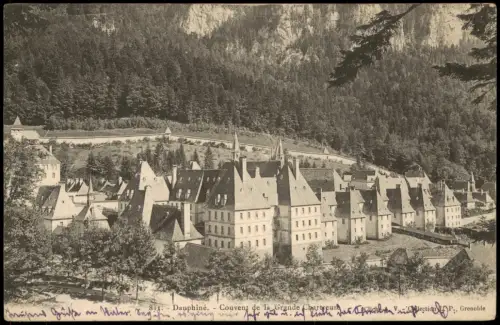 CPA Dauphiné Panorama mit Couvent de la Grande Chartreuses 1920