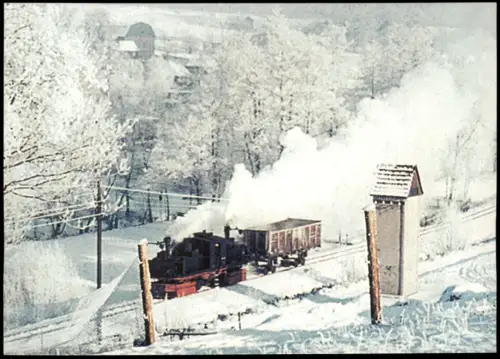 Heinsdorfergrund Dampflokomotive Traditionsverein Rollbockbahn 1998