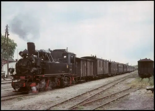 Ansichtskarte Putbus Dampflokomotive Rügen Kleinbahn 1967/1999