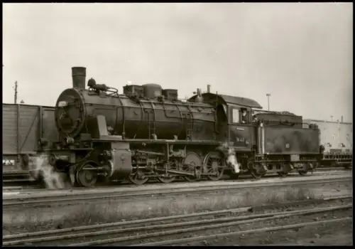 Ansichtskarte  Dampflokomotive Hersteller Schwartzkopf Foto Sammelkarte 1972