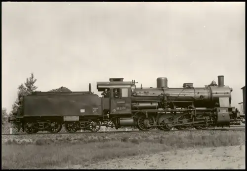 Ansichtskarte  Dampflokomotive Hersteller Schichau Foto Sammelkarte 1971